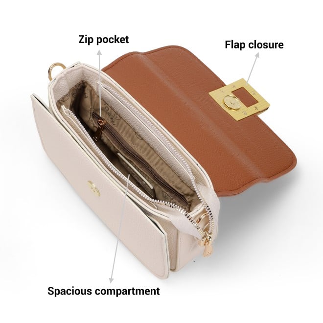 Mochi Women Tan Hand Bags Shoulder Bag (SKU: 66-657-23-10)