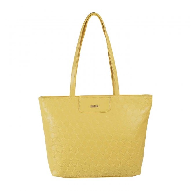 Mochi Women Yellow Hand Bags Tote bag