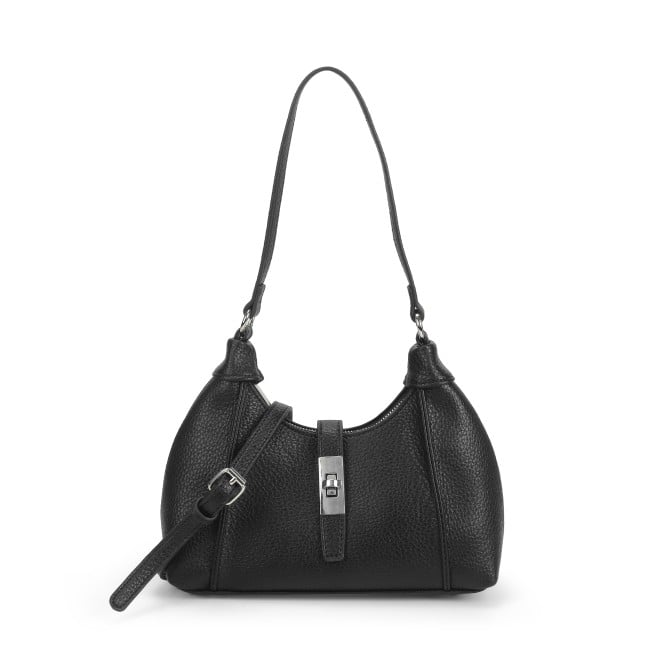 Mochi Women Black Hand Bags Hobo Bags
