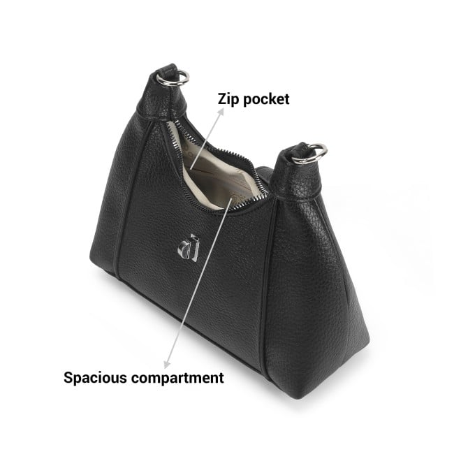 Mochi Women Black Hand Bags Hobo Bags (SKU: 66-660-11-10)
