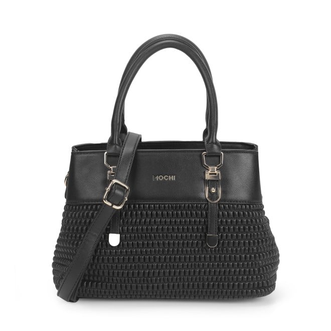 Mochi Women Black Hand Bags Satchel Bags (SKU: 66-663-11-10)