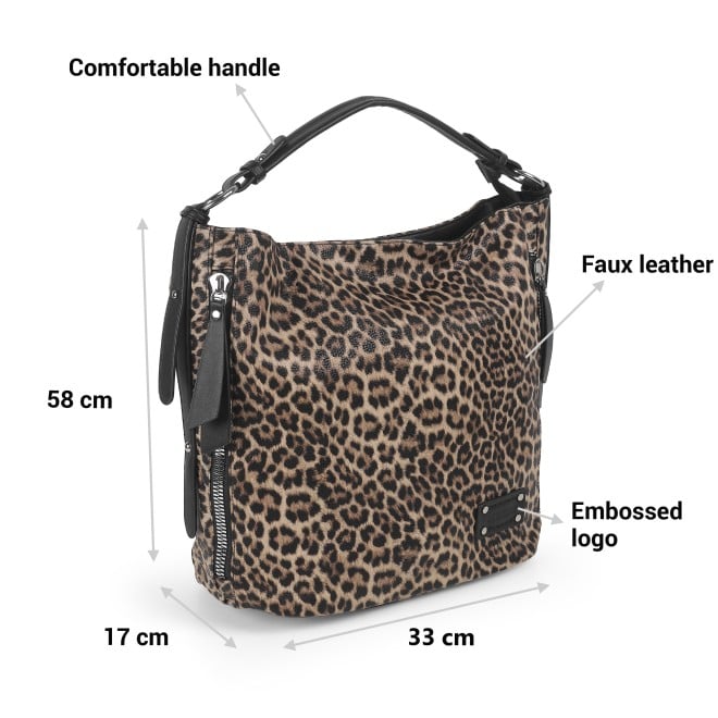 Mochi Women Brown Hand Bags Satchel Bags (SKU: 66-667-12-10)
