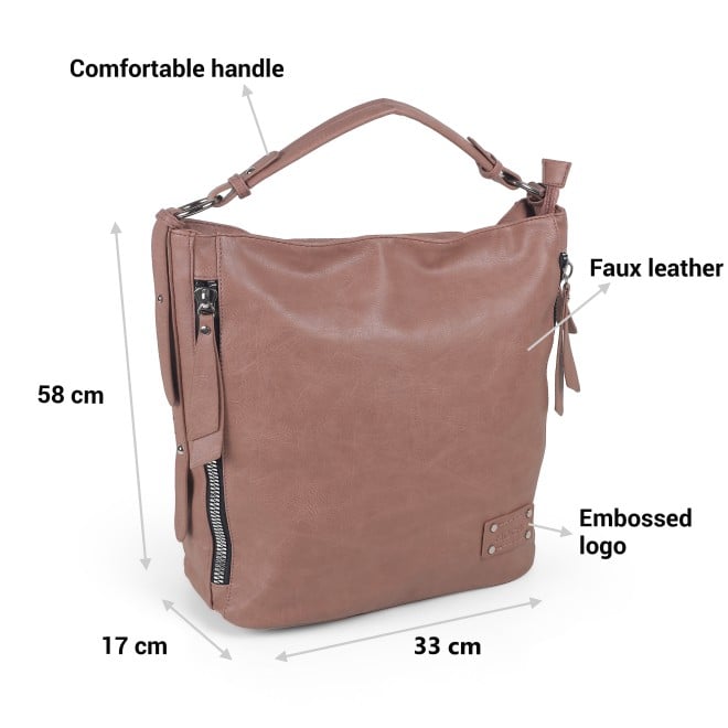 Mochi Women Pink Hand Bags Satchel Bags (SKU: 66-667-24-10)