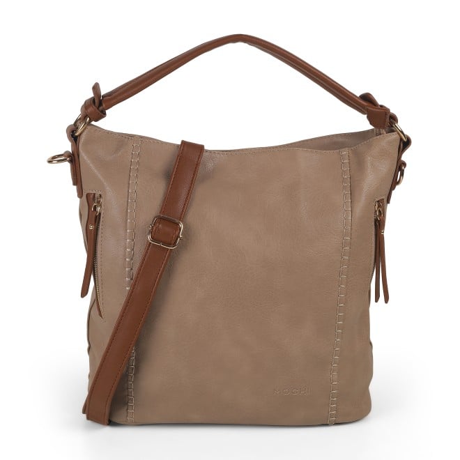 Mochi Women Beige Hand Bags Satchel Bags (SKU: 66-668-20-10)