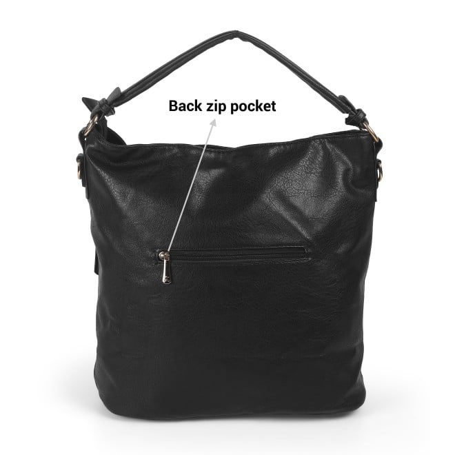 Mochi Women Black Hand Bags Satchel Bags (SKU: 66-668-11-10)