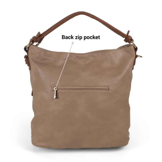 Mochi Women Beige Hand Bags Satchel Bags (SKU: 66-668-20-10)