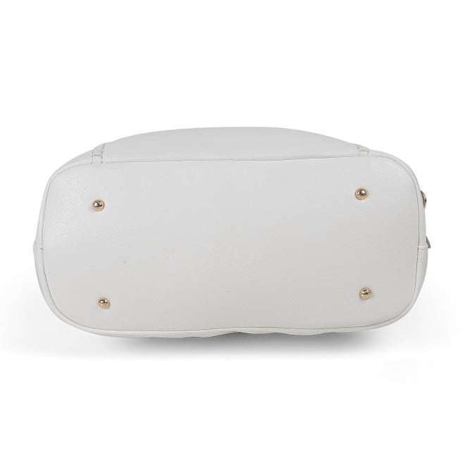 Mochi Women White Hand Bags Satchel Bags (SKU: 66-668-16-10)