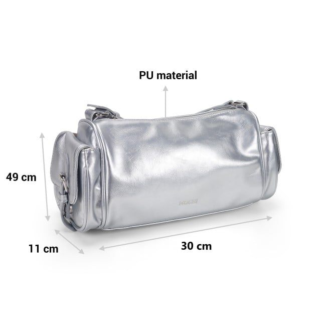 Mochi Women Silver Hand Bags Shoulder Bag (SKU: 66-669-27-10)
