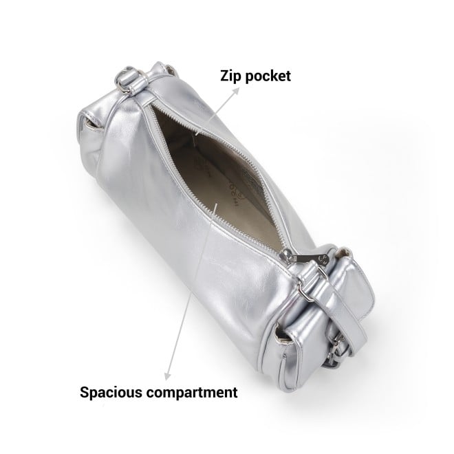 Mochi Women Silver Hand Bags Shoulder Bag (SKU: 66-669-27-10)
