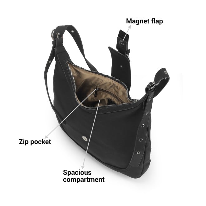 Mochi Women Black Hand Bags Shoulder Bag (SKU: 66-670-11-10)