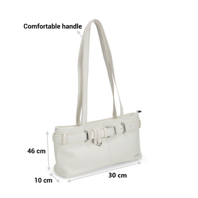Mochi Women White Hand Bags Shoulder Bag (SKU: 66-671-16-10)