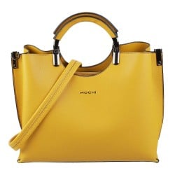 Mochi Yellow Womens Bags Satchel Bags
