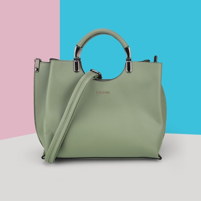 Mochi Women Green Satchel Bag (SKU: 66-6806-21-10)
