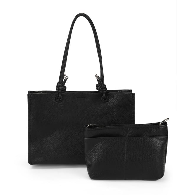 Mochi Women Black Hand Bags Shoulder Bag