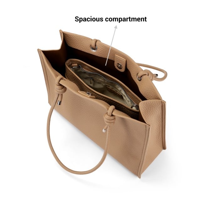 Mochi Women Beige Hand Bags Shoulder Bag (SKU: 66-687-20-10)