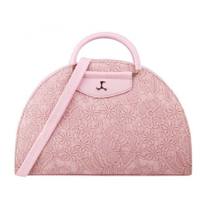 Mochi Women Pink Bag Zip Top Sling