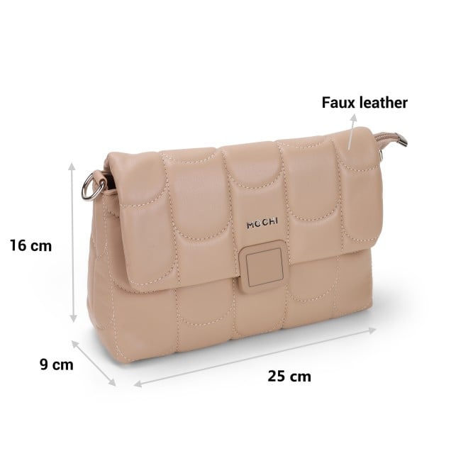 Mochi Women Khaki Hand Bags Sling Bags (SKU: 66-690-62-10)