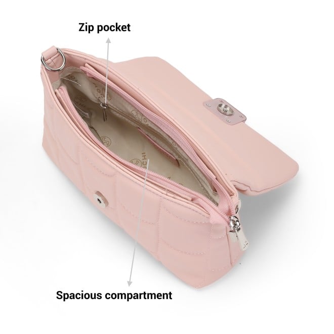 Mochi Women Pink Hand Bags Sling Bags (SKU: 66-690-24-10)