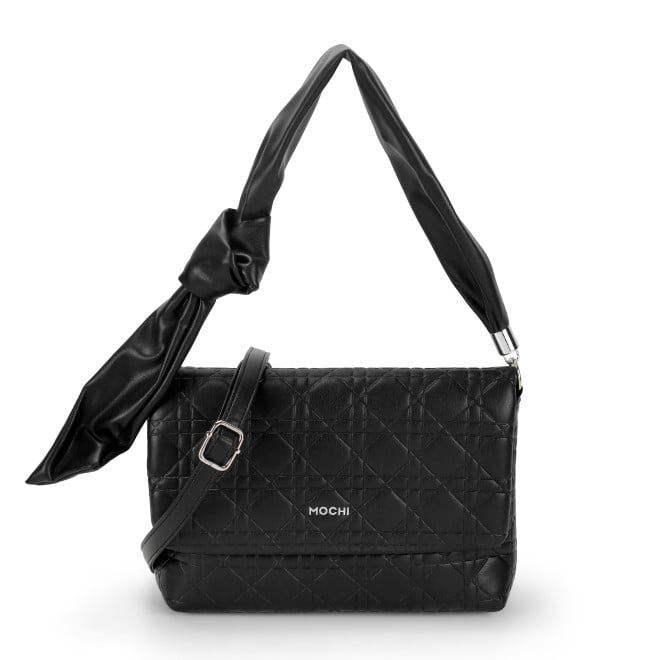 Mochi Women Black Hand Bags Shoulder Bag
