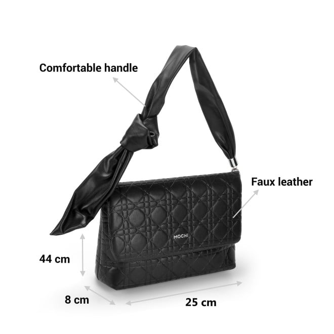 Mochi Women Black Hand Bags Shoulder Bag (SKU: 66-691-11-10)