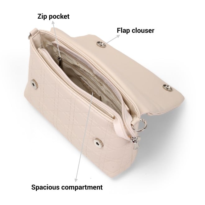Mochi Women Off-White Hand Bags Shoulder Bag (SKU: 66-691-66-10)