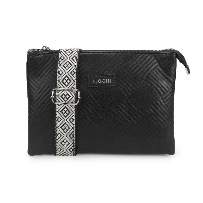 Mochi Women Black Hand Bags Sling Bags