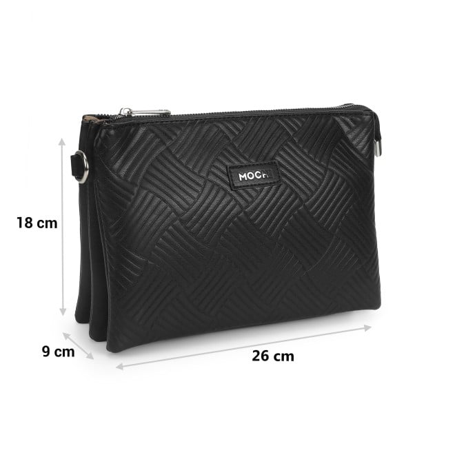 Mochi Women Black Hand Bags Sling Bags (SKU: 66-692-11-10)