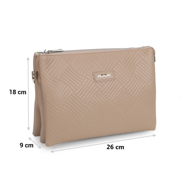 Mochi Women Khaki Hand Bags Sling Bags (SKU: 66-692-62-10)