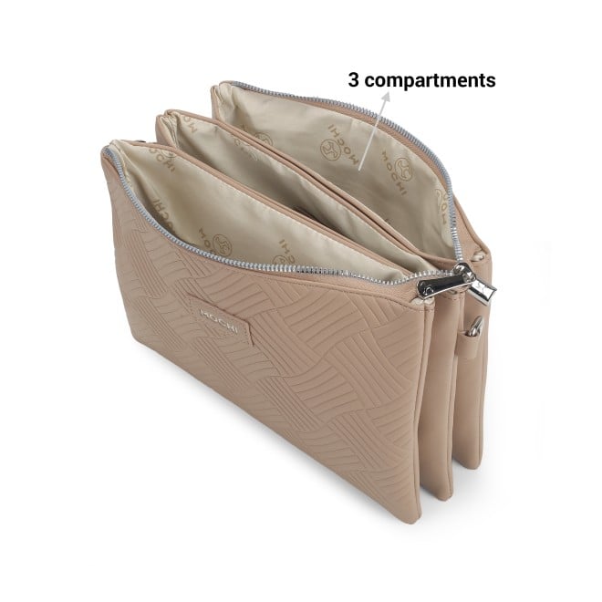 Mochi Women Khaki Hand Bags Sling Bags (SKU: 66-692-62-10)