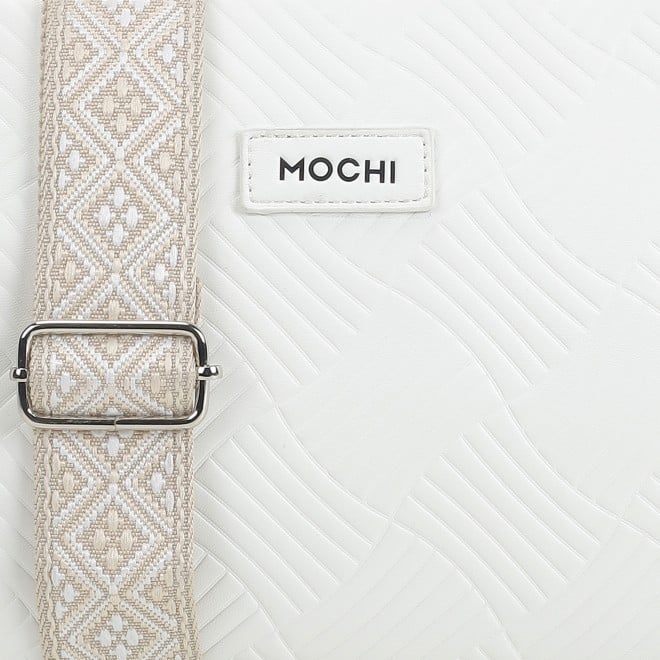 Mochi Women White Hand Bags Sling Bags (SKU: 66-692-16-10)