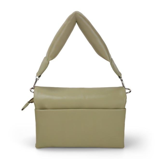 Mochi Women Green Hand Bags Zip Top Sling (SKU: 66-693-21-10)