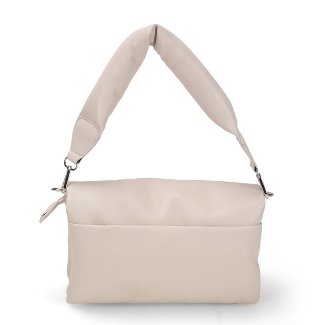 Mochi Women Off-White Hand Bags Zip Top Sling (SKU: 66-693-66-10)