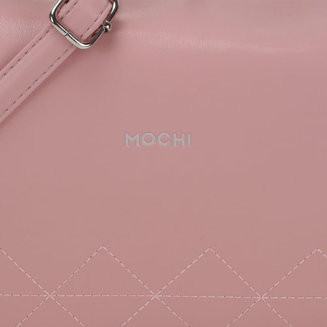 Mochi Women Pink Hand Bags Zip Top Sling (SKU: 66-693-24-10)