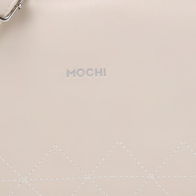 Mochi Women Off-White Hand Bags Zip Top Sling (SKU: 66-693-66-10)