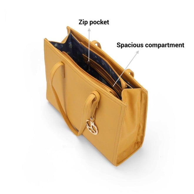 Mochi Women Yellow Casual Shoulder Bag (SKU: 66-697-33-10)