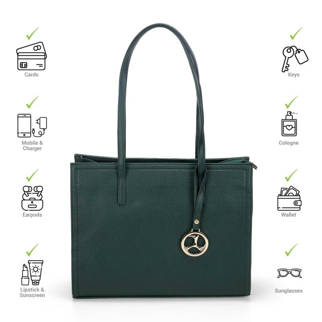 Mochi Women Green Tote Bag (SKU: 66-697-21-10)