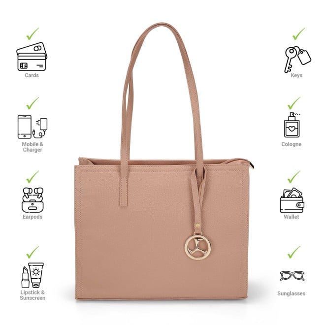 Mochi Women Pink Tote Bag (SKU: 66-697-24-10)