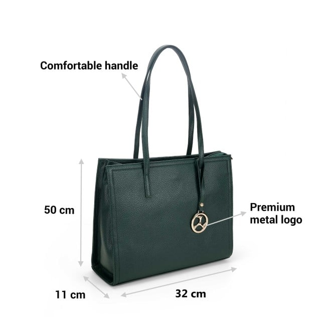 Mochi Women Green Tote Bag (SKU: 66-697-21-10)