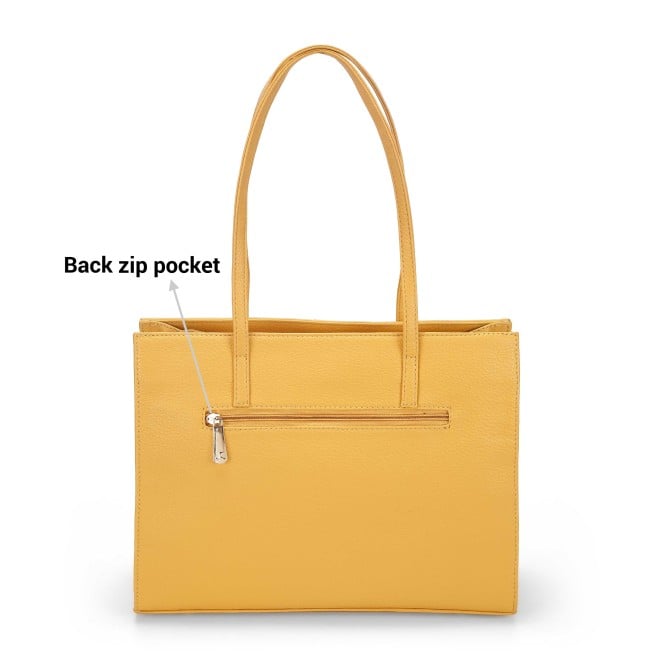 Mochi Women Yellow Tote Bag (SKU: 66-697-33-10)