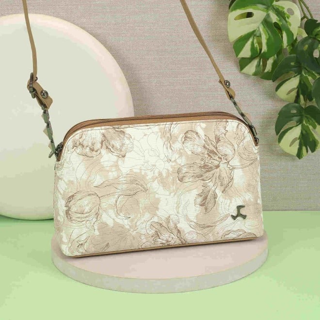 Mochi Women Beige Casual Sling Bag (SKU: 66-700-20-10)