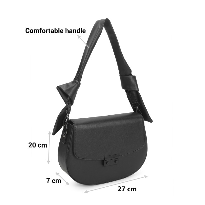 Mochi Women Black Hand Bags Shoulder Bag (SKU: 66-707-11-10)