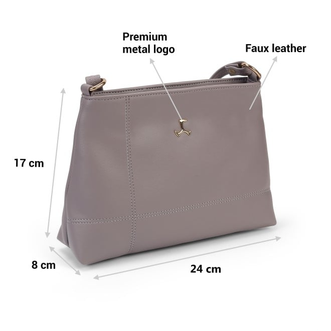 Mochi Women Purple Hand Bags Zip Top Sling (SKU: 66-710-26-10)