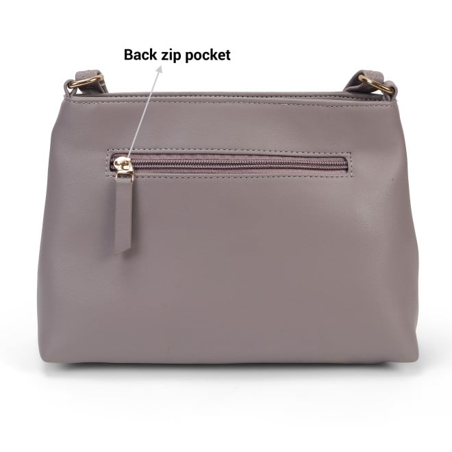 Mochi Women Purple Hand Bags Zip Top Sling (SKU: 66-710-26-10)
