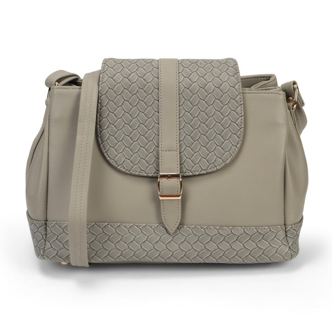 Mochi Women Grey Hand Bags Bucket Bag