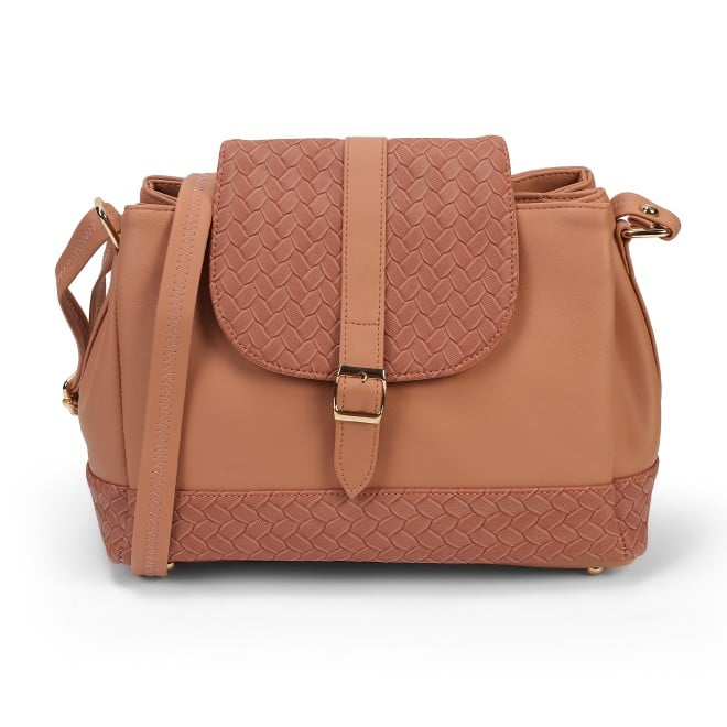 Mochi Women Peach Hand Bags Bucket Bag