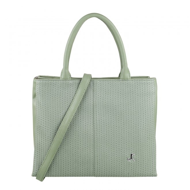 Mochi Women Light-Green Satchel Bag