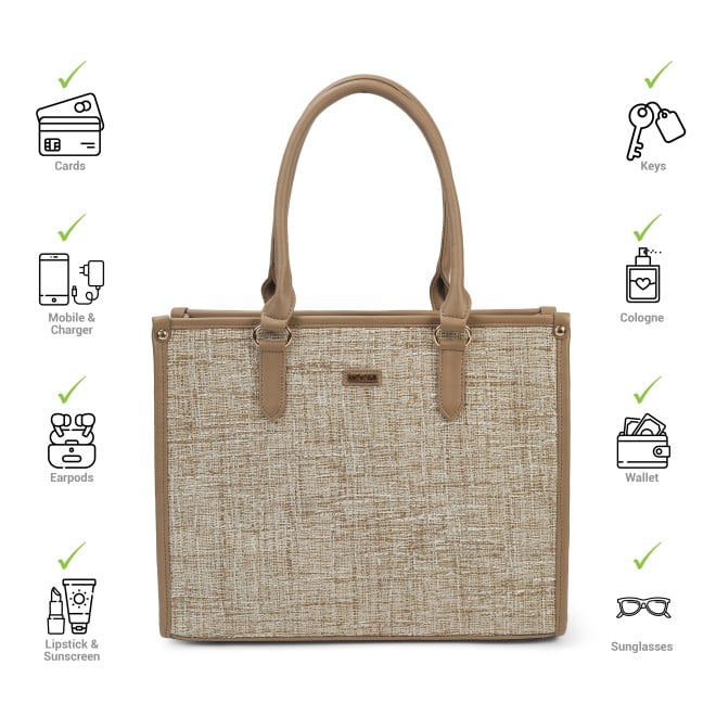 Mochi Women Beige Shoulder Bag (SKU: 66-714-20-10) Mochi Women Beige Shoulder Bag (SKU: 66-714-20-10)