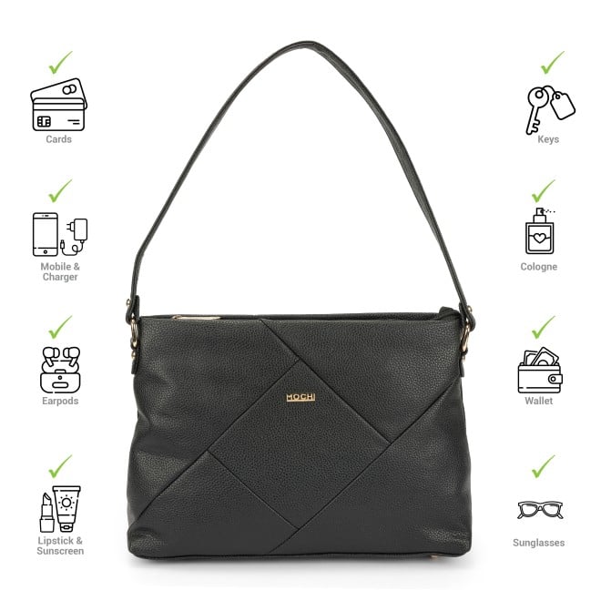 Mochi Women Black Shoulder Bag (SKU: 66-715-11-10)