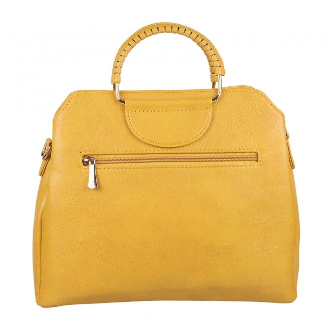 Mochi Women Yellow Satchel Bag (SKU: 66-7156-33-10)