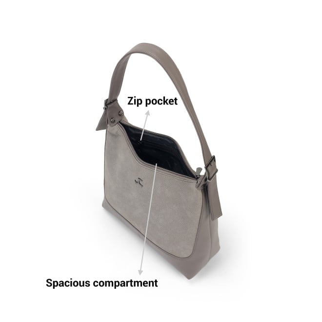 Mochi Women Grey Hand Bags Shoulder Bag (SKU: 66-716-14-10)